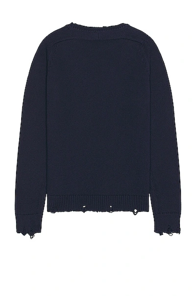 Saint Laurent Sweater In Marine