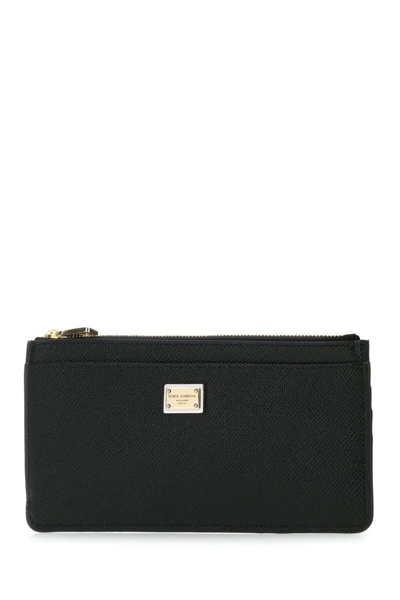 Shop Dolce & Gabbana Wallets In Black