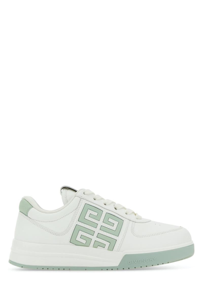 Shop Givenchy Sneakers In Whiteacqua