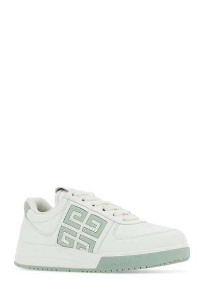 Shop Givenchy Sneakers In Whiteacqua