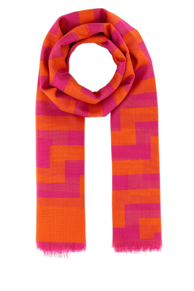 Shop Jimmy Choo Scarves And Foulards In Purple