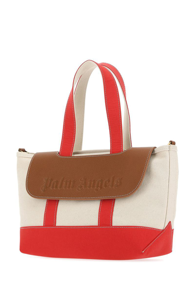 Palm Angels Women Multicolor Canvas Handbag In 2560