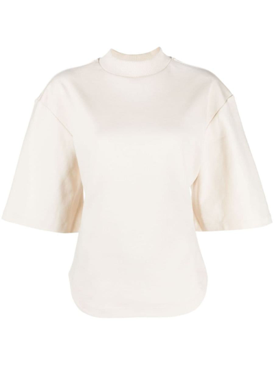 Shop Attico The  Cotton T-shirt In White