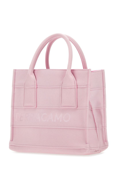 Shop Ferragamo Salvatore  Handbags. In Bubblegum