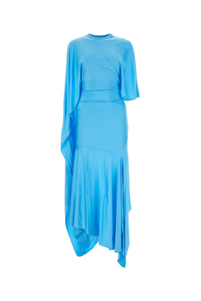 Stella Mccartney Stella Mc Cartney Light Blue Long Dress In Aquablue