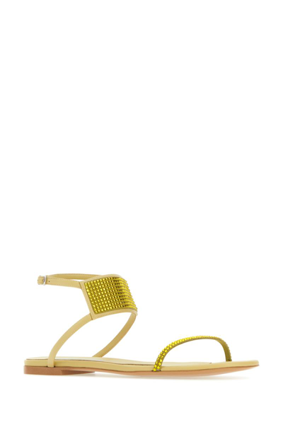 Shop Stella Mccartney Sandals In Pistachy