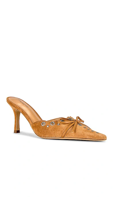 Shop Tony Bianco Shae Mule In Butterscotch Suede