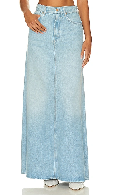 Shop Mother The Sugar Cone Maxi Skirt In Sweet And Sour