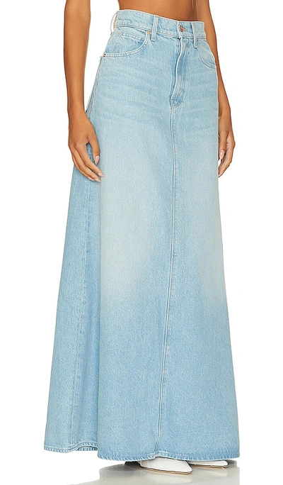 Shop Mother The Sugar Cone Maxi Skirt In Sweet And Sour