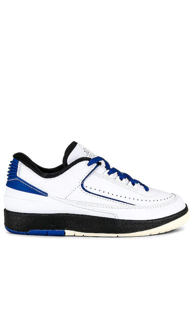 Shop Jordan Air  2 Retro Low Sneaker In White  Varsity Royal  & Black