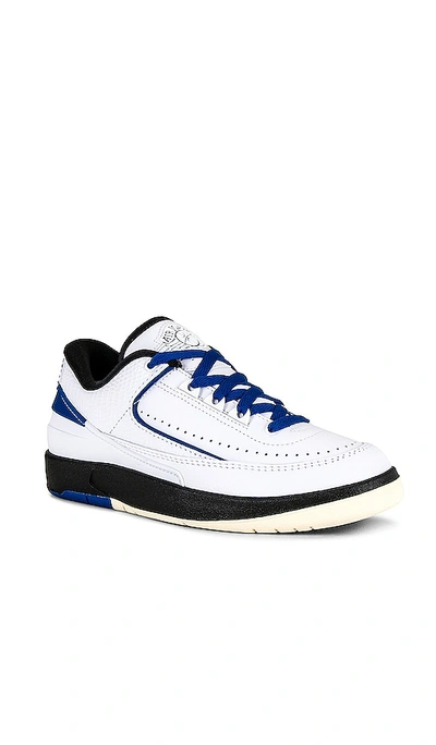 Shop Jordan Air  2 Retro Low Sneaker In White  Varsity Royal  & Black