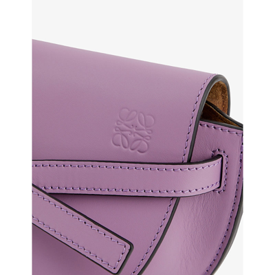 Shop Loewe Women's Guimauve Gate Dual Mini Leather Cross-body Bag