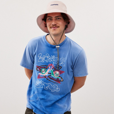 Coach Topia Loop Embroidered Bucket Hat In Pink/multi
