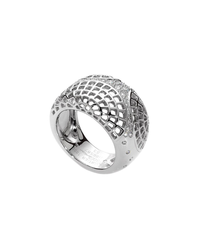 Shop Cartier 18k 0.65 Ct. Tw. Diamond Paris Cocktail Ring (authentic )