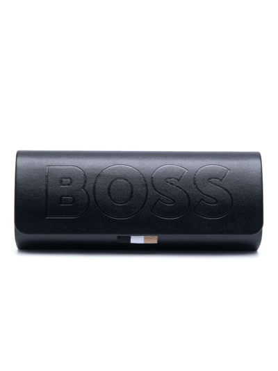 Hugo Boss Square-frame Sunglasses In Black