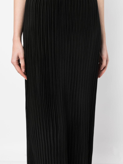 Shop Rachel Gilbert Ziara Maxi Skirt In Black