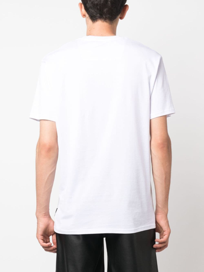 Philipp Plein Ss Scorpion Round-neck T-shirt In White