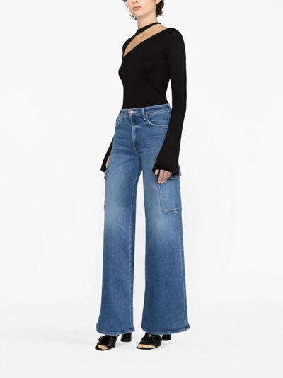 Manurí Asymmetric Cut-out Top In Black