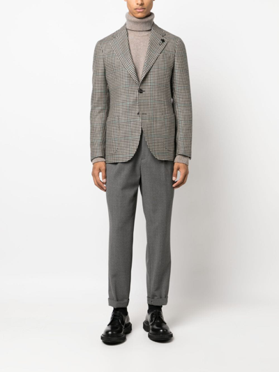Zegna Roll-neck Cashmere Jumper In Neutrals