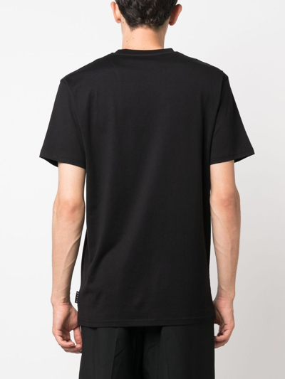 Shop Philipp Plein Ss Scorpion Round-neck T-shirt In Black