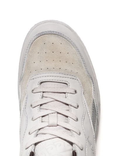 Reebok Special Items Bb 4000 Ii Leather Sneakers In Neutrals