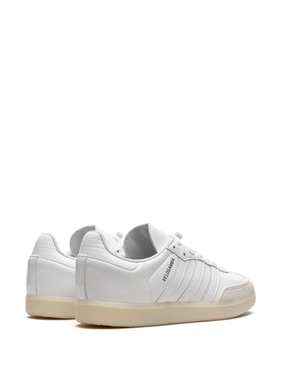 Adidas Originals Velosamba Vegan "cloud White" Sneakers In White