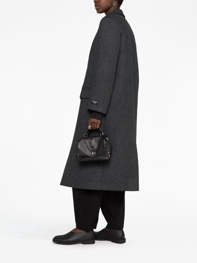 Zanellato Mini Postina Leather Tote Bag In Black