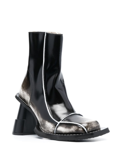 Henrik Vibskov Elle Driver Heel Ankle Boots In Black
