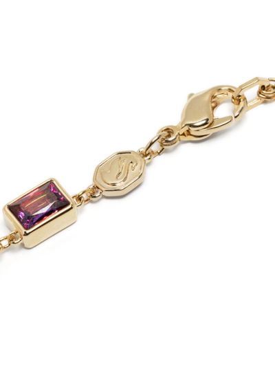 Swarovski Stilla Mixed-crystals Necklace In Gold