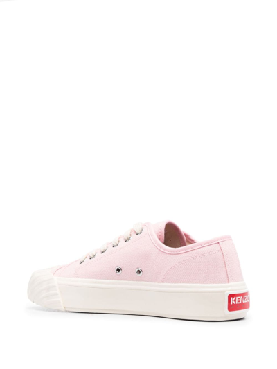 Shop Kenzo School Boke Flower Sneakers In Pink