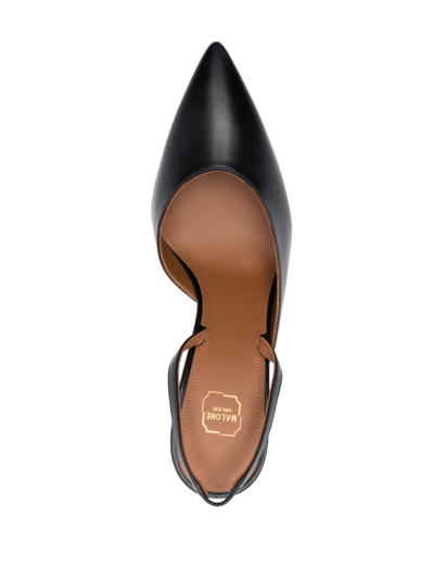 Malone Souliers Women Black Leather Pumps In Black