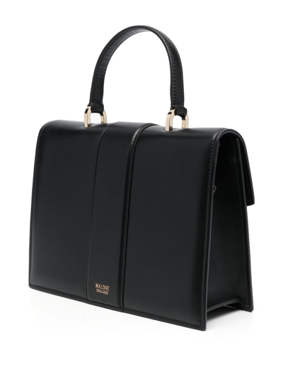 Malone Souliers Audrey Leather Mini Bag In Black