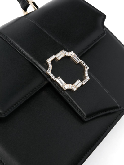 Malone Souliers Audrey Leather Mini Bag In Black