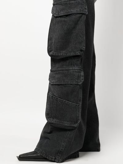 Diesel Woman Jeans Black Size 28w-32l Cotton In Black
