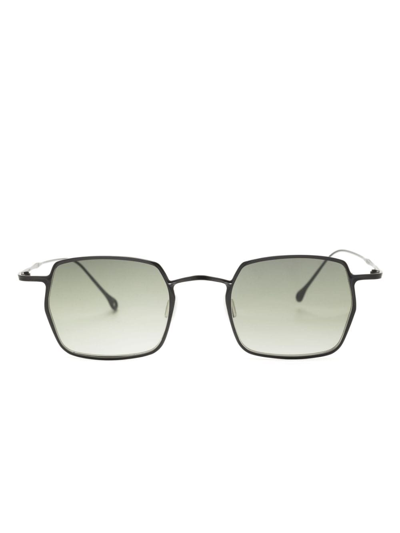 Shop Rigards Gradient-lenses Square-frame Sunglasses In Black