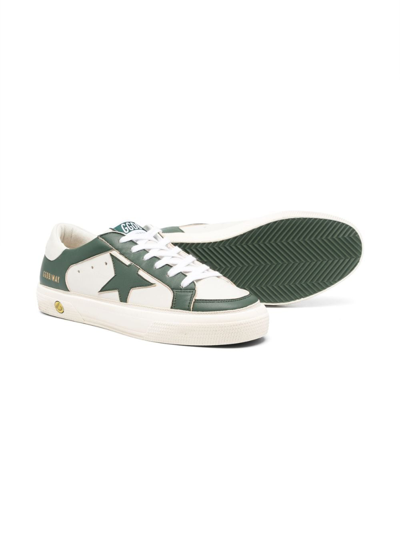 Golden Goose Star-patch Low-top Sneakers In Neutrals