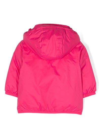 K-way Le Vrai 3.0 Claude Hooded Jacket In Purple