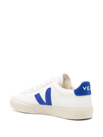 Shop Veja Campo Chromefree® Leather Sneakers In White