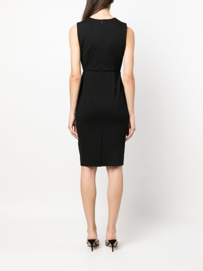 Kate Spade New York bow-detail Mid-Length Dress - Black
