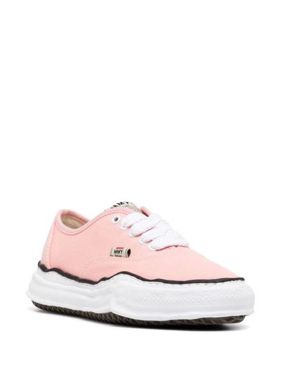 Miharayasuhiro Baker Og Sole Low-top Sneakers In Pink