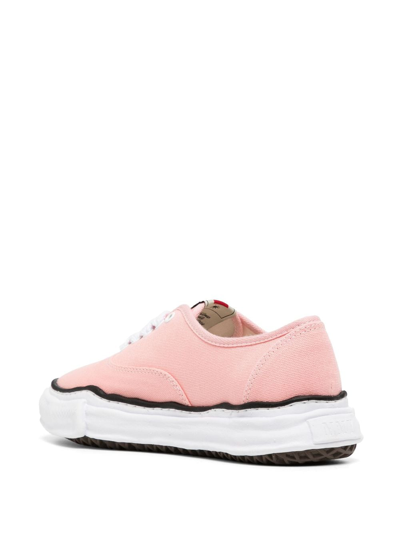 Miharayasuhiro Baker Og Sole Low-top Sneakers In Pink