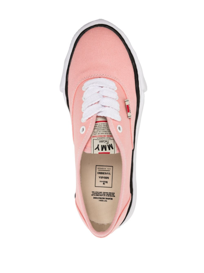 Miharayasuhiro Baker Og Sole Low-top Sneakers In Pink