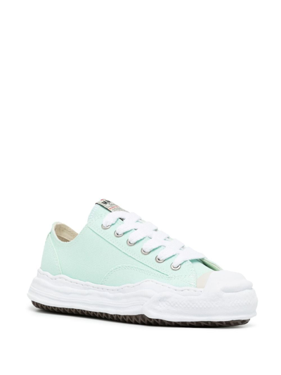 Shop Miharayasuhiro Hank Low-top Sneakers In Blue