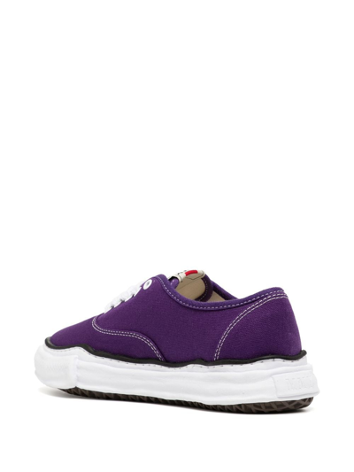 Shop Miharayasuhiro Baker Og Sole Low-top Sneakers In Purple