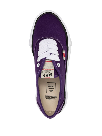 Shop Miharayasuhiro Baker Og Sole Low-top Sneakers In Purple