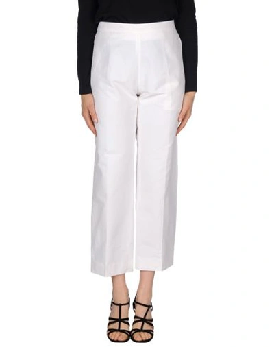 Marni Casual Trouser In White