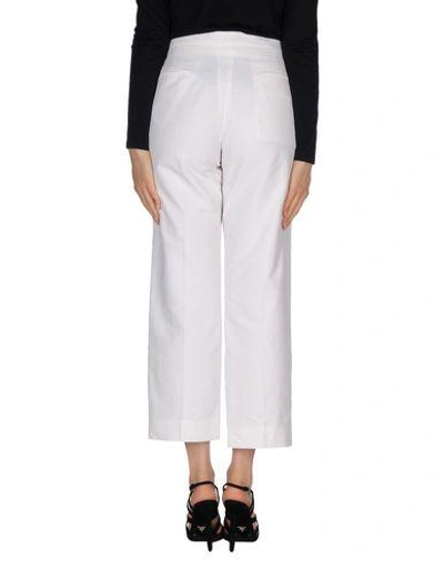 Shop Marni Casual Trouser In White