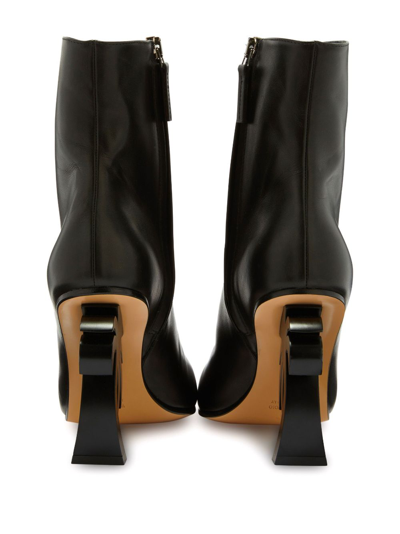 Shop Palm Angels Palm-heel 95mm Ankle Boots In Black