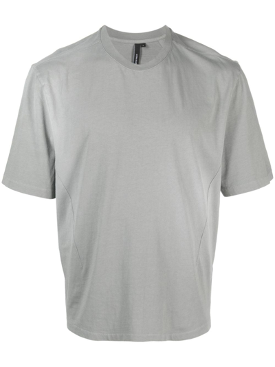 Shop Entire Studios Panelled Short-sleeved T-shirt In Grey