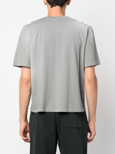 Shop Entire Studios Panelled Short-sleeved T-shirt In Grey